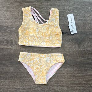Feather 4 Arrow Summer Sun Reversible Bikini - 2T NEW!